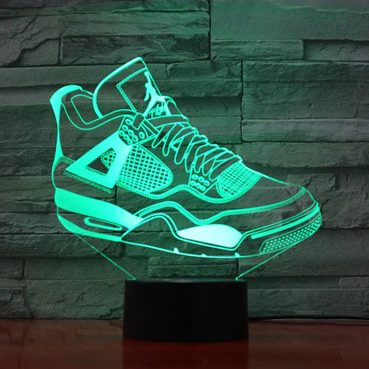 3D LED Sneakers Night Lamp by leminaz