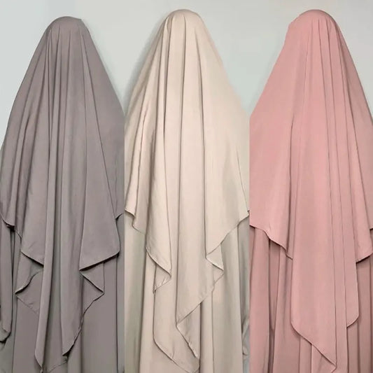 Muslim Women Hijaab Abaya Full Cover-Leminaz